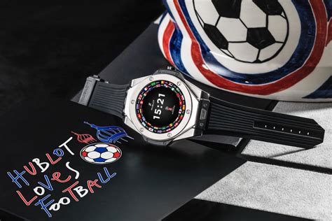 hublot wk 2018|Hublot's first smartwatch has a 2018 World Cup theme .